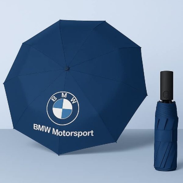 BMW MOTORSPORT AUTO OPEN UMBRELLA 8 RIBS FOR MAN/WOMEN FASHIONABLE & TRENDY