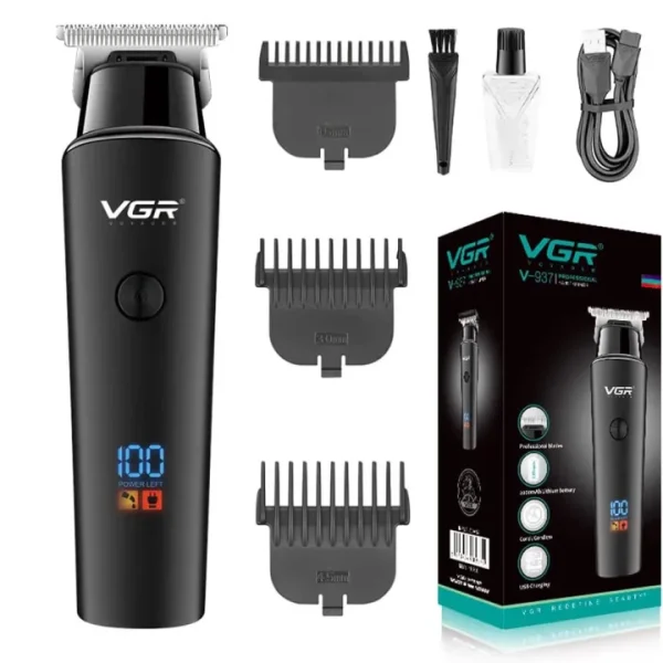 VGR V-937 Professional Rechargeable Electric Hair Trimmer With Metal Blade