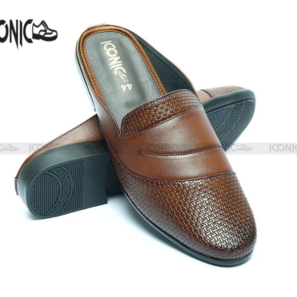 Stylish Addition - Half Shoe For Men Fashionable Premium Sandal For Men FARUK'S Flats Formal Half Shoe - Modern - Choice Expression