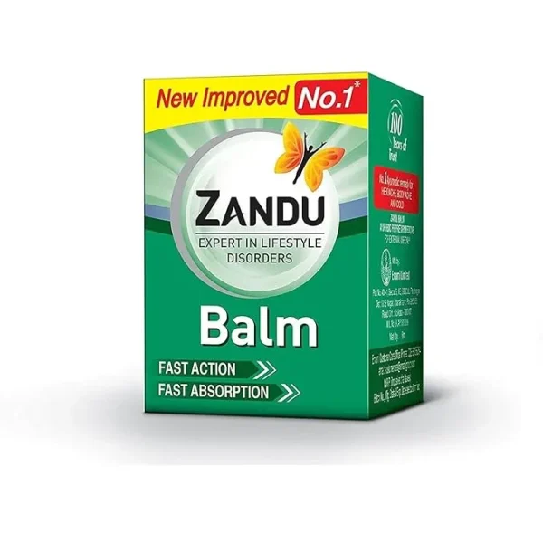 Zandu Balm Ultra Power (GREEN)- 8ml - Made in India