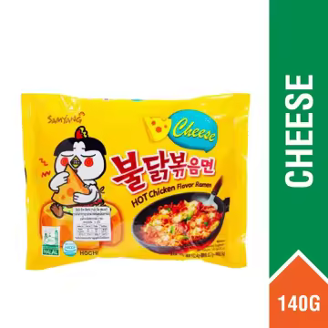 Samyang Hot Chicken Cheese Ramen 140gm(Single Pack)