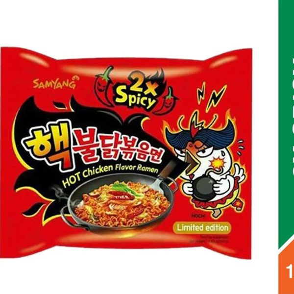Samyang 2x Spicy Ramen 140gm (Single Pack) Korea